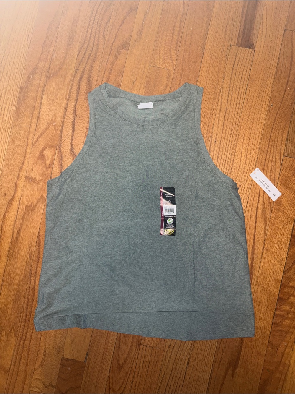 Athletic Works Blue Scoop Neck ButterCore Tee